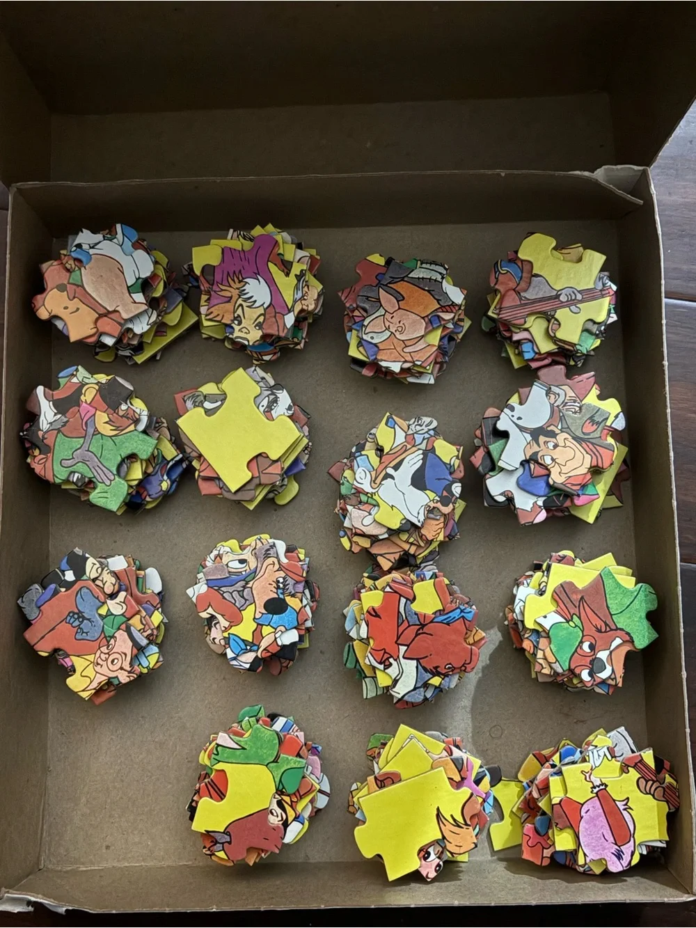 Incomplete. Missing Disney Fantasy 300-Piece Kids Puzzle - Colorful Characters